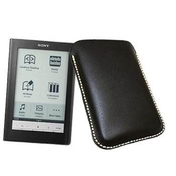 Sony PRS-600 E-book Reader Housse Lecteur Ebook Etui Liseuse eReader Protection Livre électronique Pochette en cuir Sony PRS-600 E-book Reader Housse Lecteur Ebook Etui Liseuse eReader Protection Livre électronique Pochette en cuir