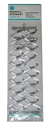 Martha Stewart Crafts Silver Ribbon Bows