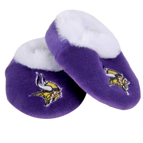 NFL Minnesota Vikings Baby Bootie Slippers