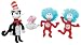 Dr. Seuss Cat In The Hat Finger Puppets