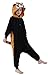 Newcosplay Unisex Children Racoon Pyjamas Halloween Onesie Costume (125)