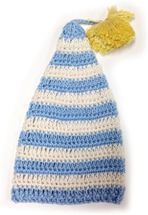 wee Worn Clark Baby-Boy's Hat 3 - 6 Months Cornflower Blue
