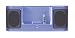 corega CG-IPSPDC03PU iPod shuffle用充電機能付きコンパクトスピーカ(新色・パープルモデル) CG-IPSPDC03PU