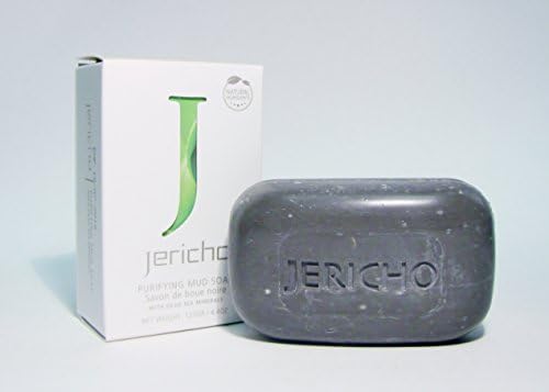 Jericho Dead Sea Black Mud Soap 125g 4.4oz by Jericho Paloma by Jericho Paloma