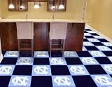 North Carolina Tar Heels 18X18 Carpet Tiles