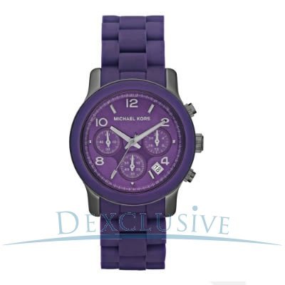 Michael Kors Runway Quartz Purple Dial Womens Watch MK5511 Michael Kors Runway Quartz Purple Dial Womens Watch MK5511