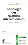 Revue Editions La Découverte  / Sociologie des relations internationales