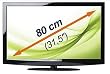 Medion Life P15064 80 cm (31,5 Zoll) LCD-Fernseher, Energieeffizienzklasse D (HD-Ready, DVB-T/-C Tuner, mit integrierten HD) weiß