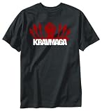T SHIRT BLACK 'S' KRAV MAGA