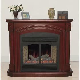 ProCom Full-Size Electric Fireplace - 5000 BTU, 32in., Cherry by Electric Fireplaces