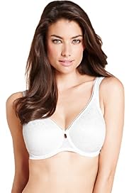 Underwired Ditsy Floral Print Minimiser D-G Bra
