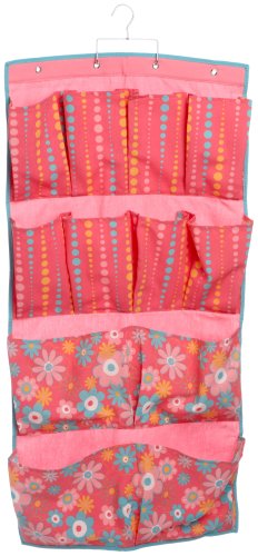 Homz Kidz 12-Pocket Girls Over-the-Door Hanging Organizer