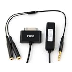 FiiO E1 Portable Headphone Amplifier with Y-Cable (Black)