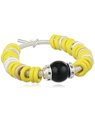 Kenneth Cole New York "Urban Rings" Ring Stretch Bracelet, 7.5"