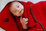 Hooded Towel for Baby - OWL (Red) Organic Cotton Sherpa Hooded Towel for Baby - OWL (Red) Organic Cotton Sherpa