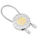 Aries Zodiac Key Ring Zodiac Signs Key Chain Holder (Silver Gold)