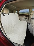 Car Seat Cover for Dogs (Tan, Regular)