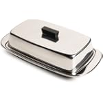 Fox Run Stainless Steel Butter Dish