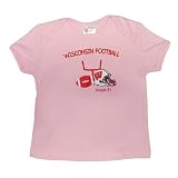 Infant / Baby NCAA Wisconsin Badgers My First Tee T-Shirt - Pink (Size: 12)