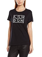 Pepe Jeans London Camiseta Manga Corta Georgia (Negro)