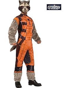 Rubie's Costume Co Men's Guardians Of The Galaxy Adult Rocket Raccoon Costume, Multi, Standard