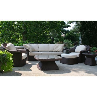 Anacara Flair All-Weather Wicker Conversation Set - AN194