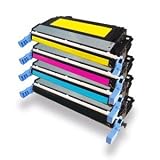 Compatible HP 4700 Toner Cartridges Combo - 4pk (BCMY) for 4700dn 4700dtn 4700ph plus