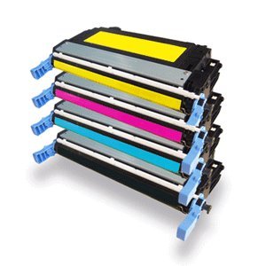Compatible HP 4700 Toner Cartridges Combo - 4pk (BCMY) for 4700dn 4700dtn 4700ph plus