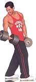 Mens Printed Cotton Stringer Racer Back Tanktop