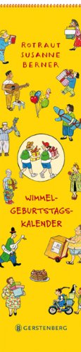 Gerstenberg Wimmel-Geburtstagskalender: Immerw&auml;hrender Wandkalender monatlich