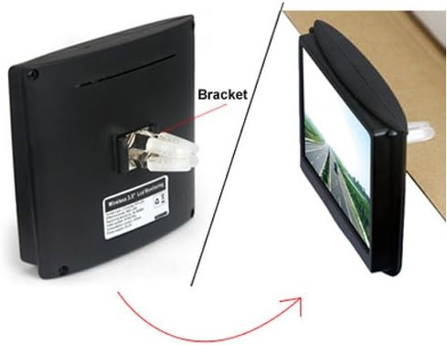 Car Wireless Security Parking Rear View System 3.5" Monitor + 120° Backup Camera