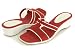COLE HAAN Nike Air Fae Wedge Slide Cherry Nubuk, Size 7