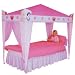 Logitoys - Accessoire de chambre - Princesses Disney - Lit Baldaquin