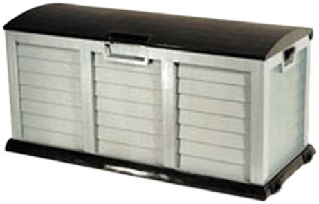 H.G.STAR   507997 Kissenbox Jumbo XXL grau/anthrazit   Kunststoff