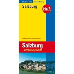 Falk Cityplan Extra Standardfaltung International Salzburg mit Stra�enverzeichnis