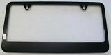 Black Powder Coated Stainless Steel License Frame