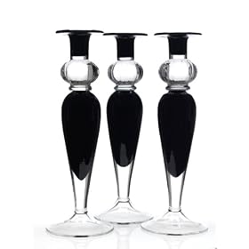 Barokk Candlestick (Black)