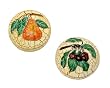 Crackle Fruit Drawer Pulls