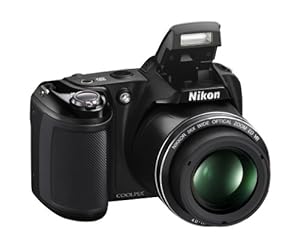 Nikon Coolpix L330 - 20.2 MP Digital Camera with 26x zoom 35mm NIKKOR VR lens and FULL HD 720p (Black)