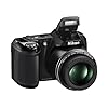 Nikon Coolpix L330 - 20.2 MP Digital Camera with 26x zoom 35mm NIKKOR VR lens and FULL HD 720p (Black)