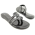 Anne Klein Ak Charlotte Black Sandals Shoes Womens 6.5