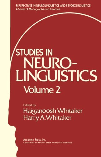Studies in Neurolinguistics