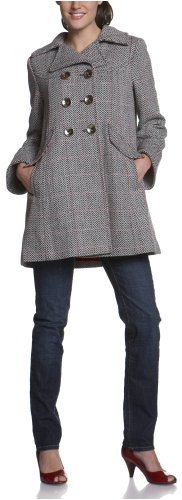 Miss Sixty Women's Double Breasted A Line Coat