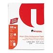 UNIVERSAL OFFICE PRODUCTS Copy/Laser Paper, Three-Hole, 98 Brightness, 20lb, White, 5,000 Sheets/Carton