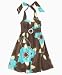 Hype Girls Floral-Print Halter Dress
