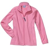 Womens Voyager Fleece Jacket Pink Breast Awareness 189-DUSTY ROSE WXL