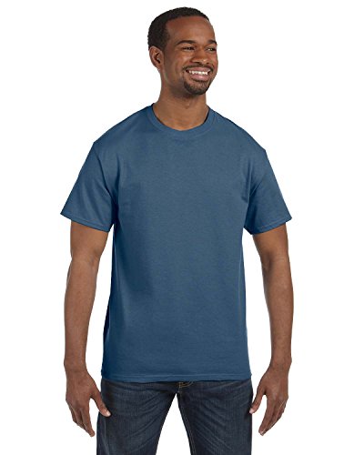 Gildan Heavy Cotton T-Shirt, Indigo Blue, Large