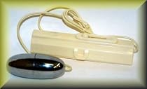 GT Lubricant Included Powerful Wired Silver Bullet Spot Style Back Scalp Body Battery Massager
