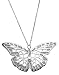 ELLE Sterling Silver Geometric Butterfly Necklace