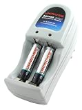 UniRoss X-Press Mini Battery Charger inc 2 x AAA 700 mAh OKhargeable Batteries